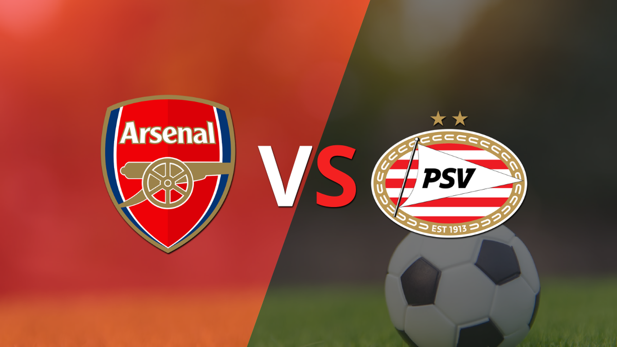 Arsenal vs. PSV, por Grupo B - Fecha 1 de UEFA Champions League