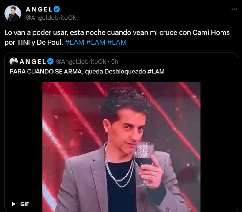 Ngel De Brito Destroz A Camila Homs Y Fue Viral Esta Noche