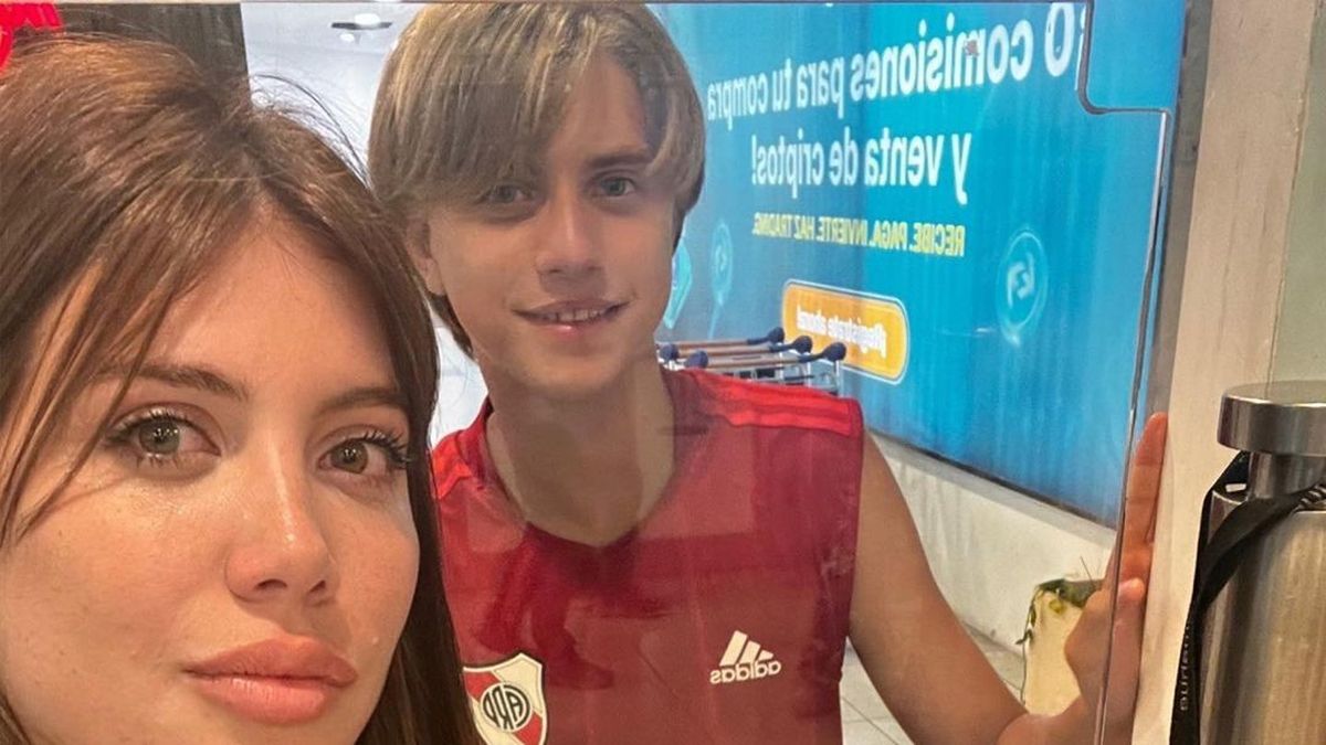 La picante pregunta del hijo de Wanda Nara que la incomodó durante un