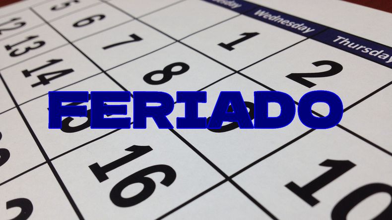 Que días son feriados y cuáles son no laborables en el fin de semana