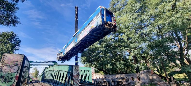 Accidente De Trenes En Palermo Bajaron El Furg N Involucrado En El Choque