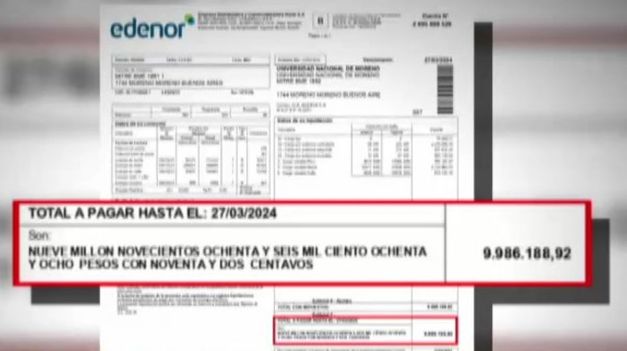 Ajuste de Javier Milei a una universidad le llegó 12 millones de pesos