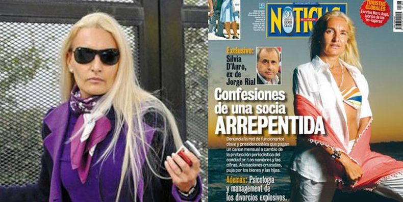 La Pol Mica Tapa De La Revista Noticias Con Silvia Dauro Que