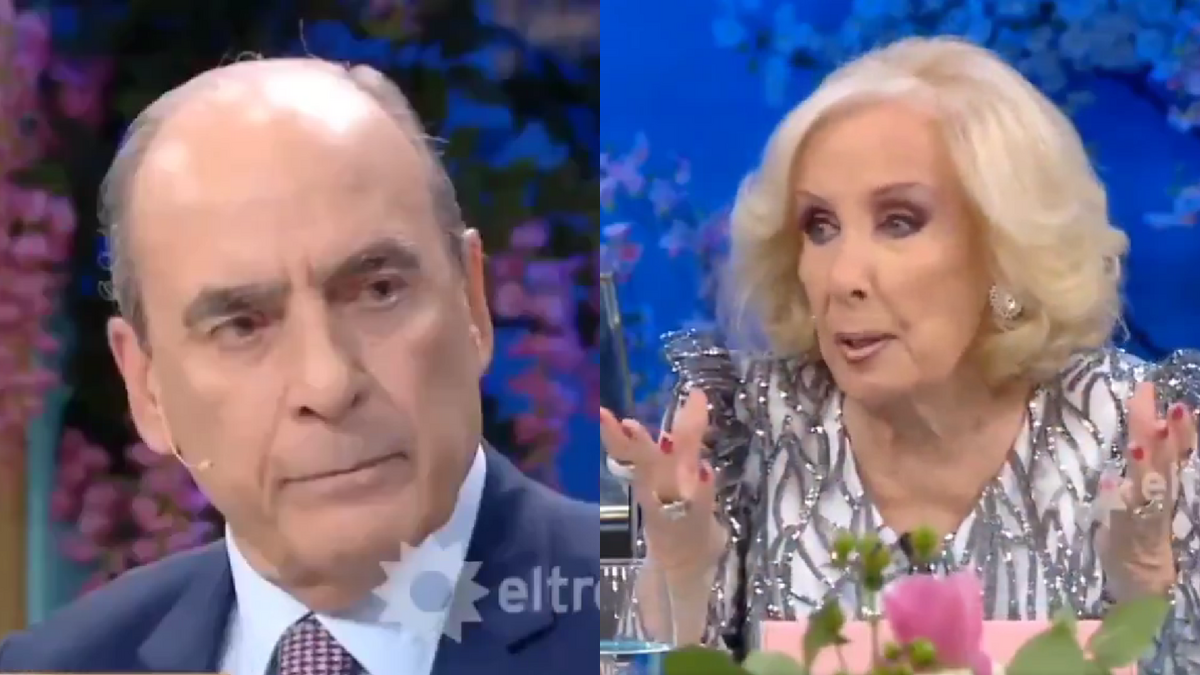 El Tenso Cruce Entre Mirtha Legrand Y Guillermo Francos Por Los