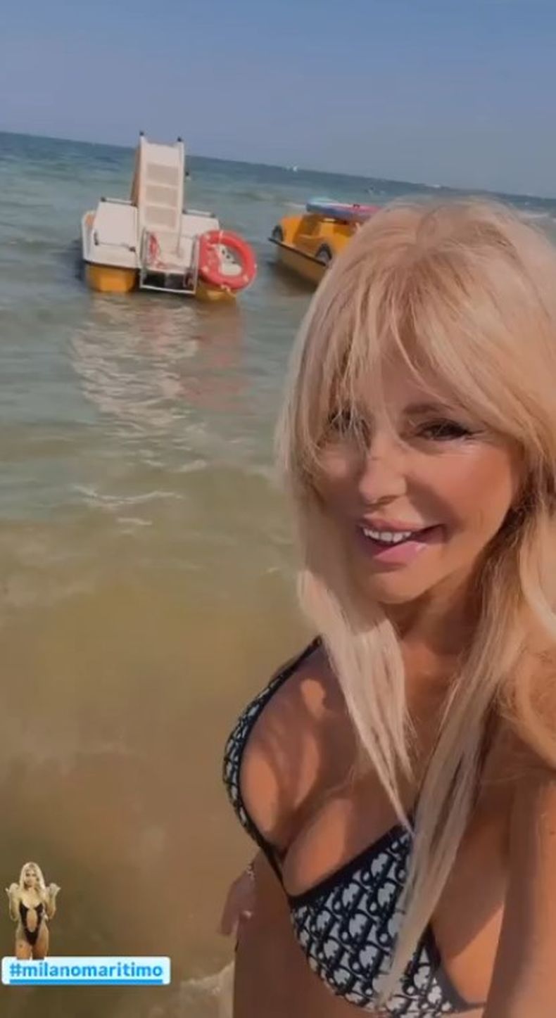 Desde Las Playas De Italia Graciela Alfano Se Film En La Costa Con