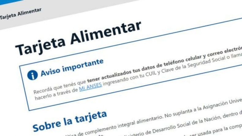 Tarjeta Alimentar De Anses Todo Lo Que Hay Que Saber En Julio