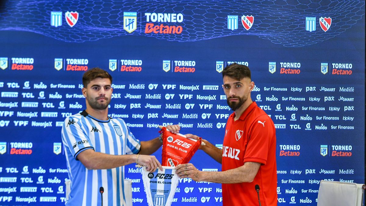 Santiago Sosa y Joaquín Laso palpitaron el clásico entre Racing e Independiente thumbnail
