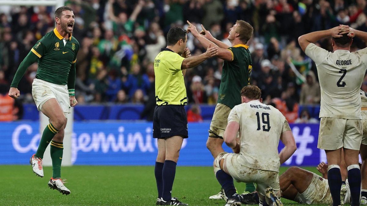 Mundial De Rugby Sud Frica Se Lo Dio Vuelta A Inglaterra Sobre La Hora