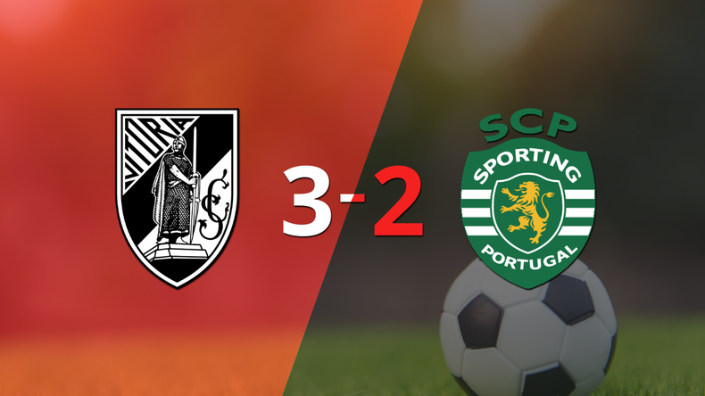 Partido de muchos goles y triunfo de Vitória Guimarães sobre Sporting