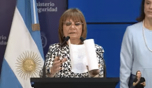 Bullrich destacó la cooperación con Estados Unidos en materia de seguridad.