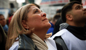 Las mejores fotos de la marcha en apoyo a Cristina Kirchner