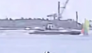 El nuevo video sobre el choque entre la barcaza y el velero. El nuevo video sobre el choque entre la barcaza y el velero.