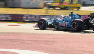 video: colapinto sufrio un choque en el gran premio de hungria