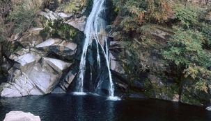 La Cascada Grande, en el Valle de Calamuchita.