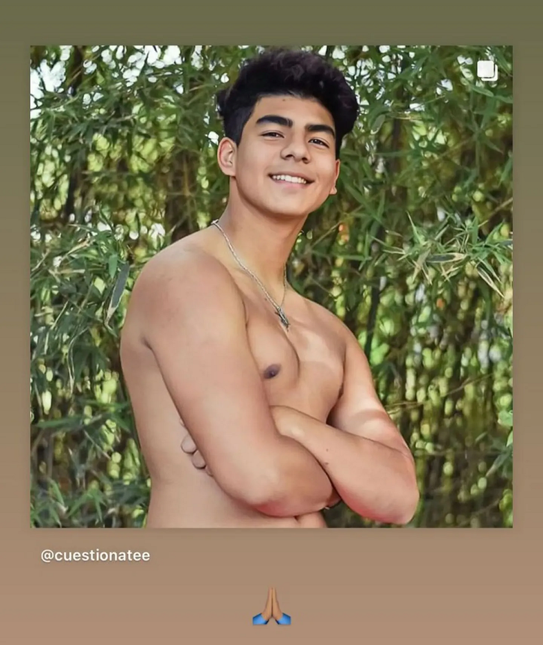 La publicación que compartió Leandro Paredes.