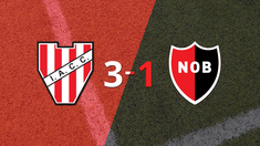 instituto supero por 3-1 a newell`s como local