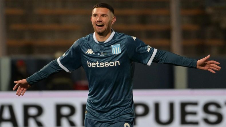 El goleador de Racing brilló en San Luis.