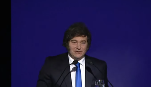 Javier Milei en Corrientes.