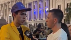 Un seguidor de Javier Milei se viralizó en las redes sociales. Un seguidor de Javier Milei se viralizó en las redes sociales.