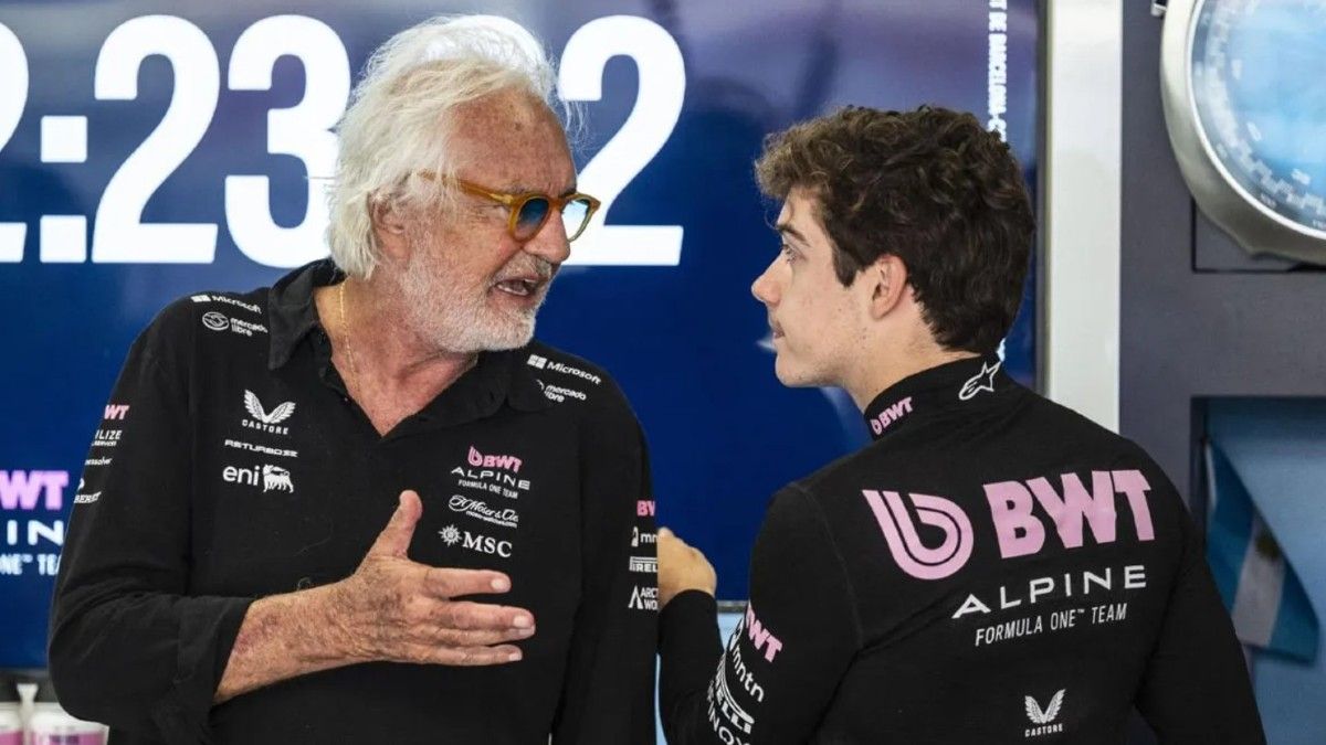 Tras las críticas, Flavio Briatore habló del futuro de Franco Colapinto en Fórmula 1: "Nos quedan 10 carreras..."