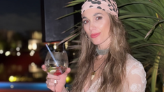 La modelo envió un mensaje con posteos sutiles pero cargados de significado. La modelo envió un mensaje con posteos sutiles pero cargados de significado.