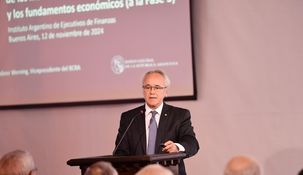 Vladimir Werning es el vicepresidente del Banco Central de la República Argentina. Vladimir Werning es el vicepresidente del Banco Central de la República Argentina.