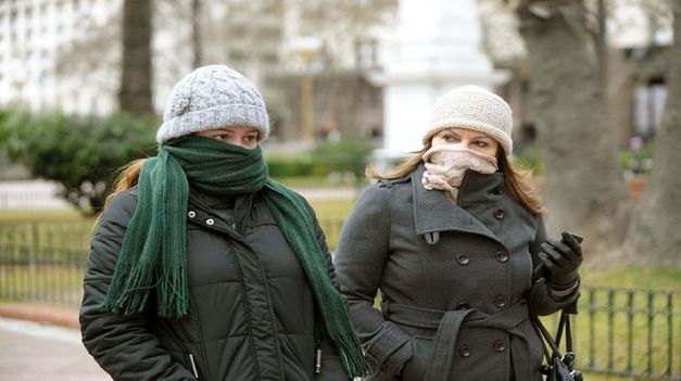 Este lunes será el día más frío de la semana con una mínima de -1°.