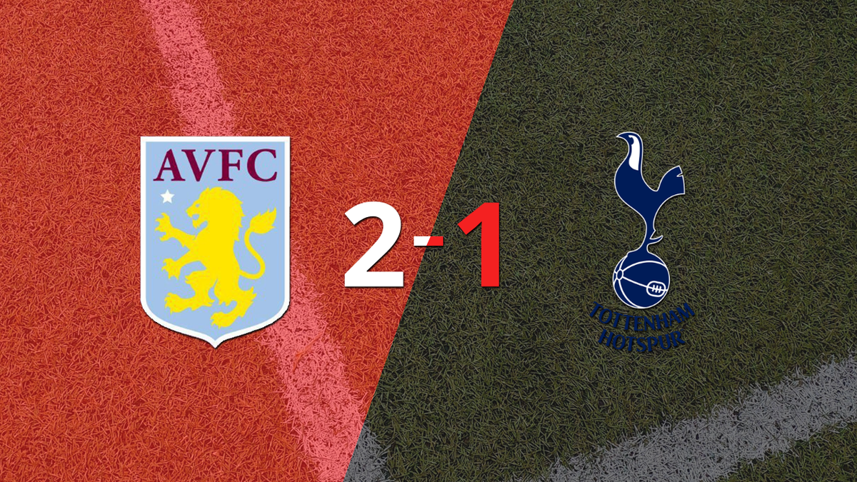 Aston Villa Derrotó 2-1 En Casa A Tottenham