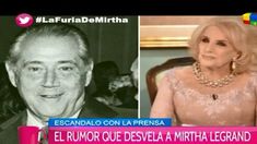 La furia de Mirtha Legrand por los rumores de una hija no reconocida de Daniel Tinayre: Recién me entero La furia de Mirtha Legrand por los rumores de una hija no reconocida de Daniel Tinayre: Recién me entero