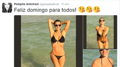 Pampita le hace frente al clima otoñal con fotos ¡muy sensuales! y mensaje para sus seguidores en Twitter Pampita le hace frente al clima otoñal con fotos ¡muy sensuales! y mensaje para sus seguidores en Twitter