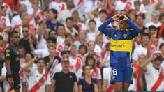 Medina consiguió el 1-1 de Boca ante River. Medina consiguió el 1-1 de Boca ante River.