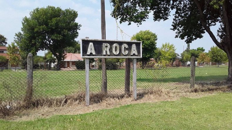 La antigua estación de tren, un rincón emblemático en la historia de Agustín Roca.  