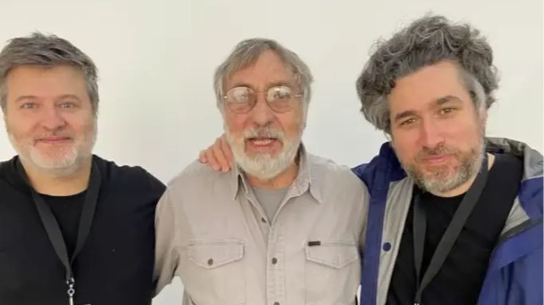 Luis Brandoni junto a Mariano Cohn y Gastón Duprat Luis Brandoni junto a Mariano Cohn y Gastón Duprat