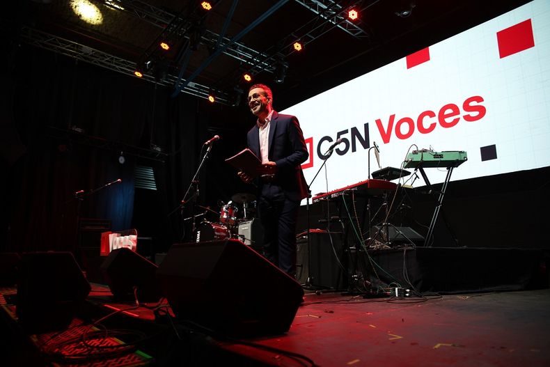 C5N estrenó Voces y la primera edición estuvo a cargo de Alejandro Bercovich.