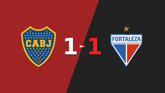 Boca Juniors y Fortaleza empataron 1 a 1
