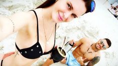 Mauro y Natalie de vacaciones en Miami Mauro y Natalie de vacaciones en Miami