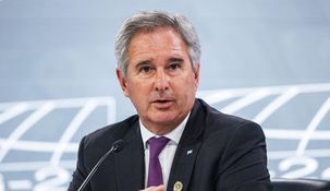 El canciller argentino.