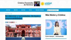La publicación de Cristina Kirchner. La publicación de Cristina Kirchner.