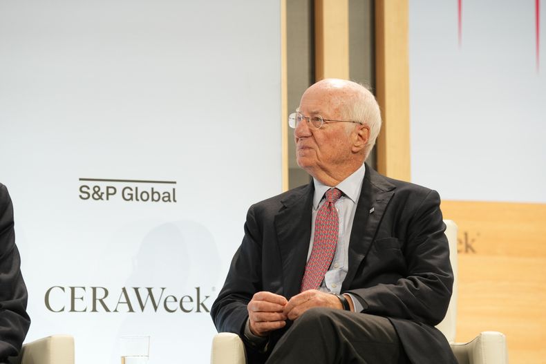 Paolo Rocca en la CERAWeek 2026.