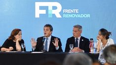 Sergio Massa en el encuentro del Frente Renovador.