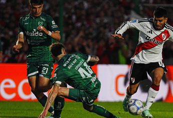 River frente a Sarmiento, por la fecha 11 del Torneo Clausura.&nbsp;