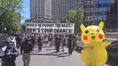 Pikachu en Nueva York. Pikachu en Nueva York.