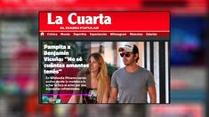 Tremendas repercusiones en Chile por los escandalosos audios de Pampita y Benjamín Vicuña Tremendas repercusiones en Chile por los escandalosos audios de Pampita y Benjamín Vicuña