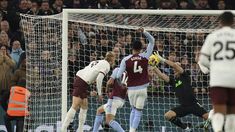 Dibu Martínez tuvo grandes atajadas para Aston Villa contra Manchester City.