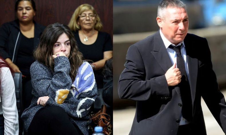 Dalma Maradona y Víctor Stinfale.