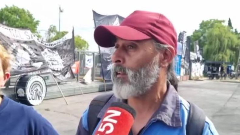 Carlos habló con C5N y explicó su dramática situación de Fate. 