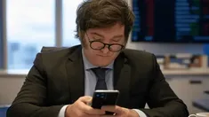 Javier Milei republicó el comunicado de la droguería Suizo Argentina en sus historias de Instagram. Javier Milei republicó el comunicado de la droguería Suizo Argentina en sus historias de Instagram.