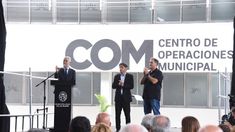 Axel Kicillof y Julio Alak inauguraron el nuevo centro de operaciones en La Plata.