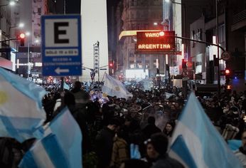 El Obelisco volvió a ser el punto de encuentro en CABA.
