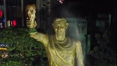 Así es la estatua de 70 metros que inaugurará Lionel Messi. Así es la estatua de 70 metros que inaugurará Lionel Messi.